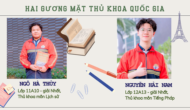 Hai gương mặt Thủ khoa quốc gia