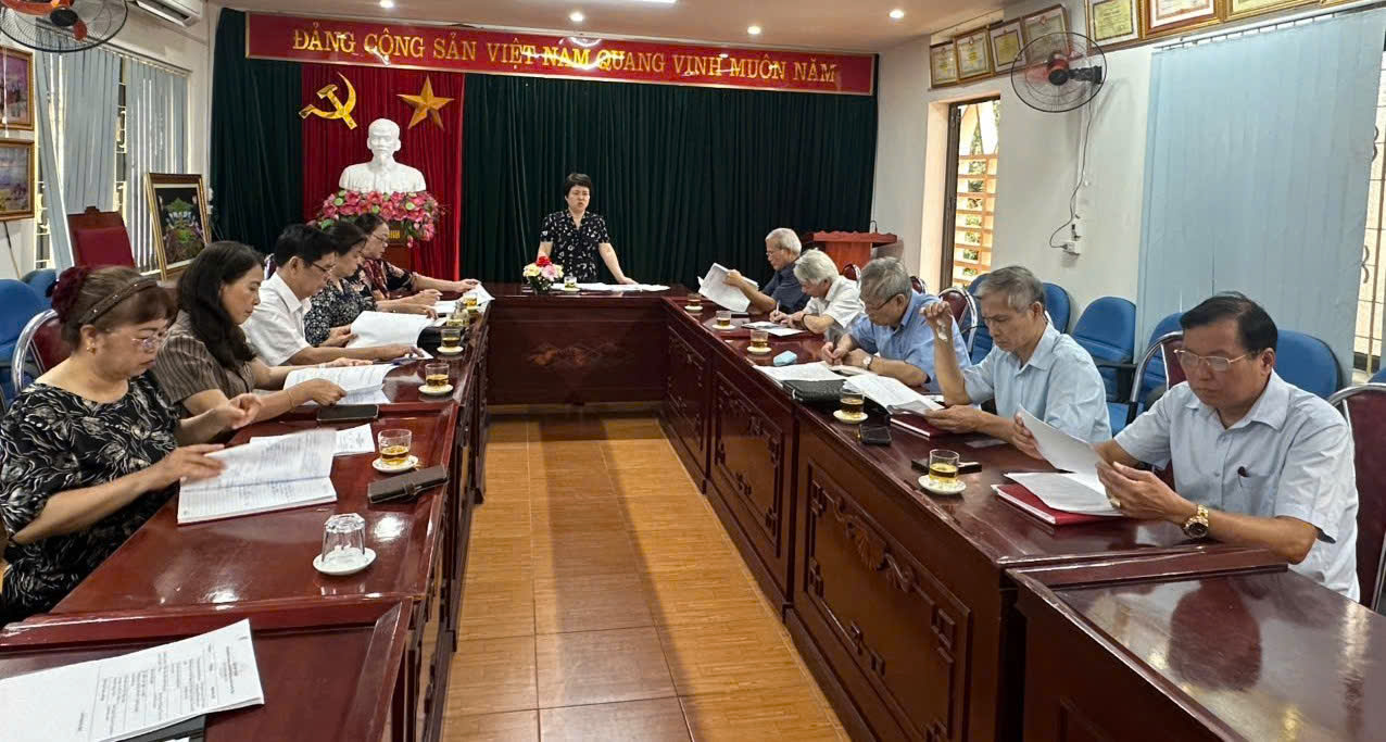 Ảnh: Ban Thường vụ HKH tỉnh bàn các nội dung quan trọng về tổ chức Đại hội lần thứ I, nhiệm kỳ 2026-2031