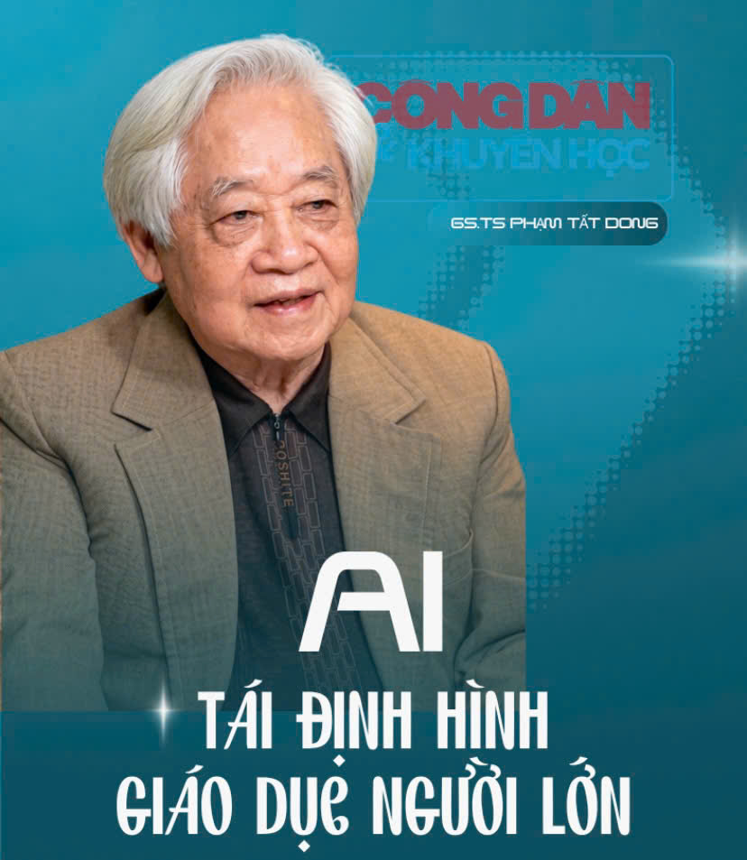 AI TÁI ĐỊNH HÌNH GIÁO DỤC NGƯỜI LỚN TRONG KỶ NGUYÊN SỐ
