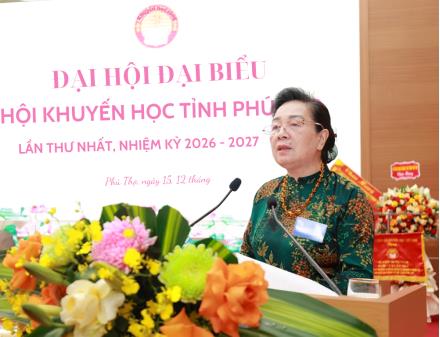 Đại hội đại biểu Hội Khuyến học tỉnh Phú Thọ lần thứ I, nhiệm kỳ 2026 - 2031