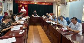 Ảnh: Ban Thường vụ HKH tỉnh bàn các nội dung quan trọng về tổ chức Đại hội lần thứ I, nhiệm kỳ 2026-2031