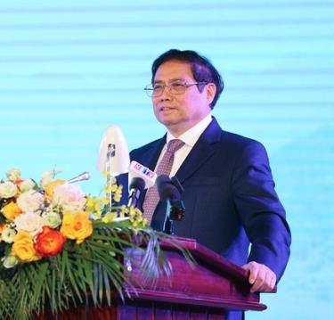 Ảnh: Thủ tướng Chính phủ Phạm Minh Chính, phát biểu tại Lễ phát động.