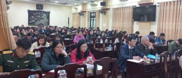 Ảnh: Các đại biểu tham dự tập huấn