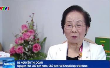 Bà Nguyễn Thị Doan, Nguyên Phó Chủ tịch nước, Chủ tịch Hội Khuyến học Việt Nam
