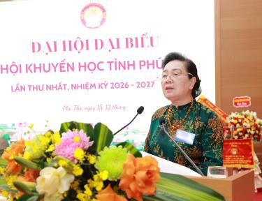 Đại hội đại biểu Hội Khuyến học tỉnh Phú Thọ lần thứ I, nhiệm kỳ 2026 - 2031