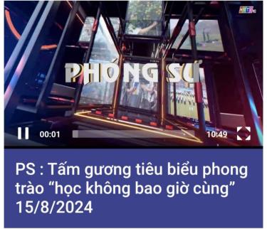 Tấm gương tiêu biểu phong trào 