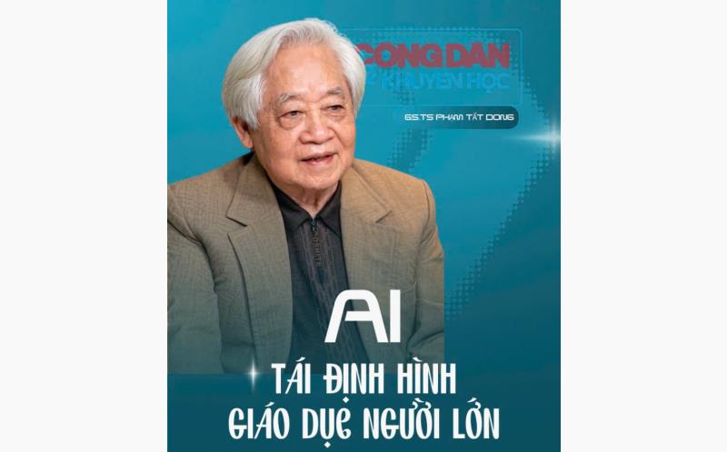 AI TÁI ĐỊNH HÌNH GIÁO DỤC NGƯỜI LỚN TRONG KỶ NGUYÊN SỐ
